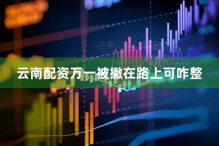 云南配资万一被撇在路上可咋整